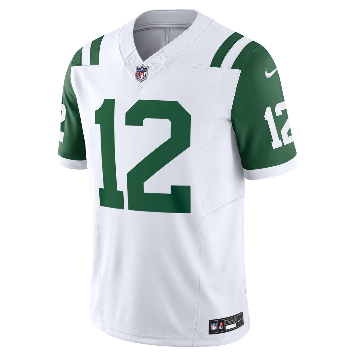 New York Jets Joe Namath White Classic Alternate Vapor F.U.S.E. Retired Player Limited Jersey product image 3, provided for