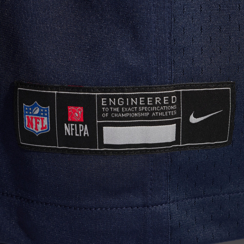 Chicago Bears James Lynch Navy Team Game Jersey product image 6, provided for visual reference and product detail review