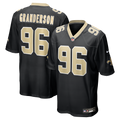 New Orleans Saints Carl Granderson Black Game Jersey product image 1, provided for visual reference and product detail review