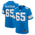 Detroit Lions Seth McLaughlin Blue Team Game Jersey product image 1, provided for visual reference and product detail review