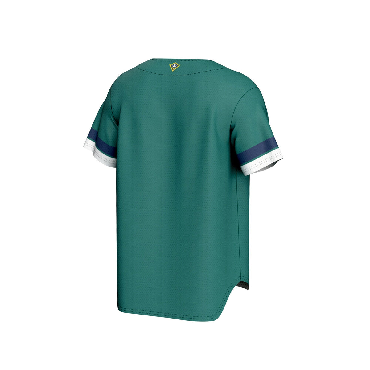 UNC Wilmington Seahawks Baseball Jersey - Teal product image 4, provided for visual reference and product detail review
