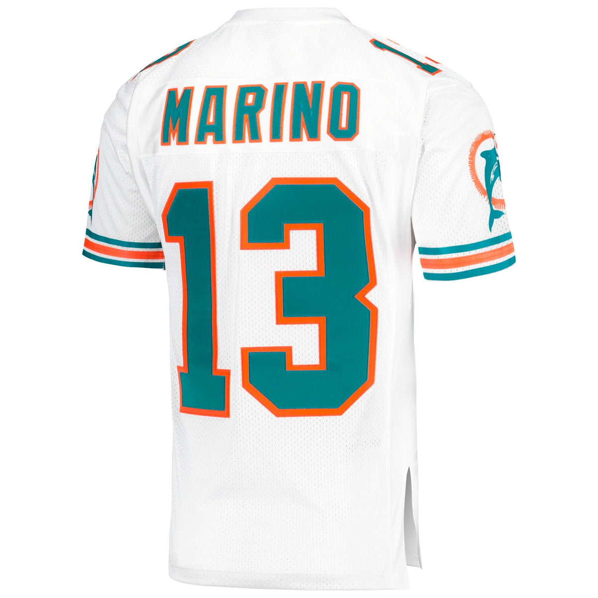 Miami Dolphins 1995 Dan Marino White Authentic Throwback Retired Player Pocket Jersey product image 4, provided for visual