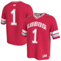 New Mexico Lobos Lightweight Collegiate Football Fashion Jersey - Cherry product image 1, provided for visual reference and