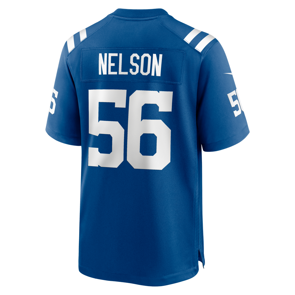 Indianapolis Colts Quenton Nelson Royal Player Game Jersey product image 3, provided for visual reference and product detail
