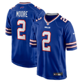 Buffalo Bills D.J. Moore Royal Game Jersey product image 1, provided for visual reference and product detail review