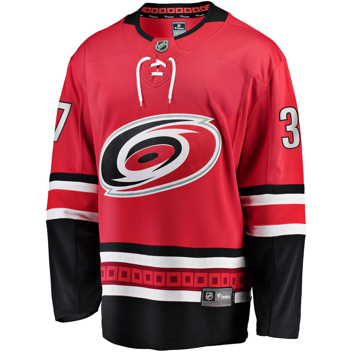Carolina Hurricanes Andrei Svechnikov Red Alternate Breakaway Player Jersey product image 3, provided for visual reference