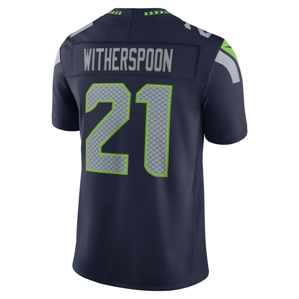 Seattle Seahawks Devon Witherspoon College Navy Team Vapor F.U.S.E. Stitched Limited Jersey product image 4, provided for