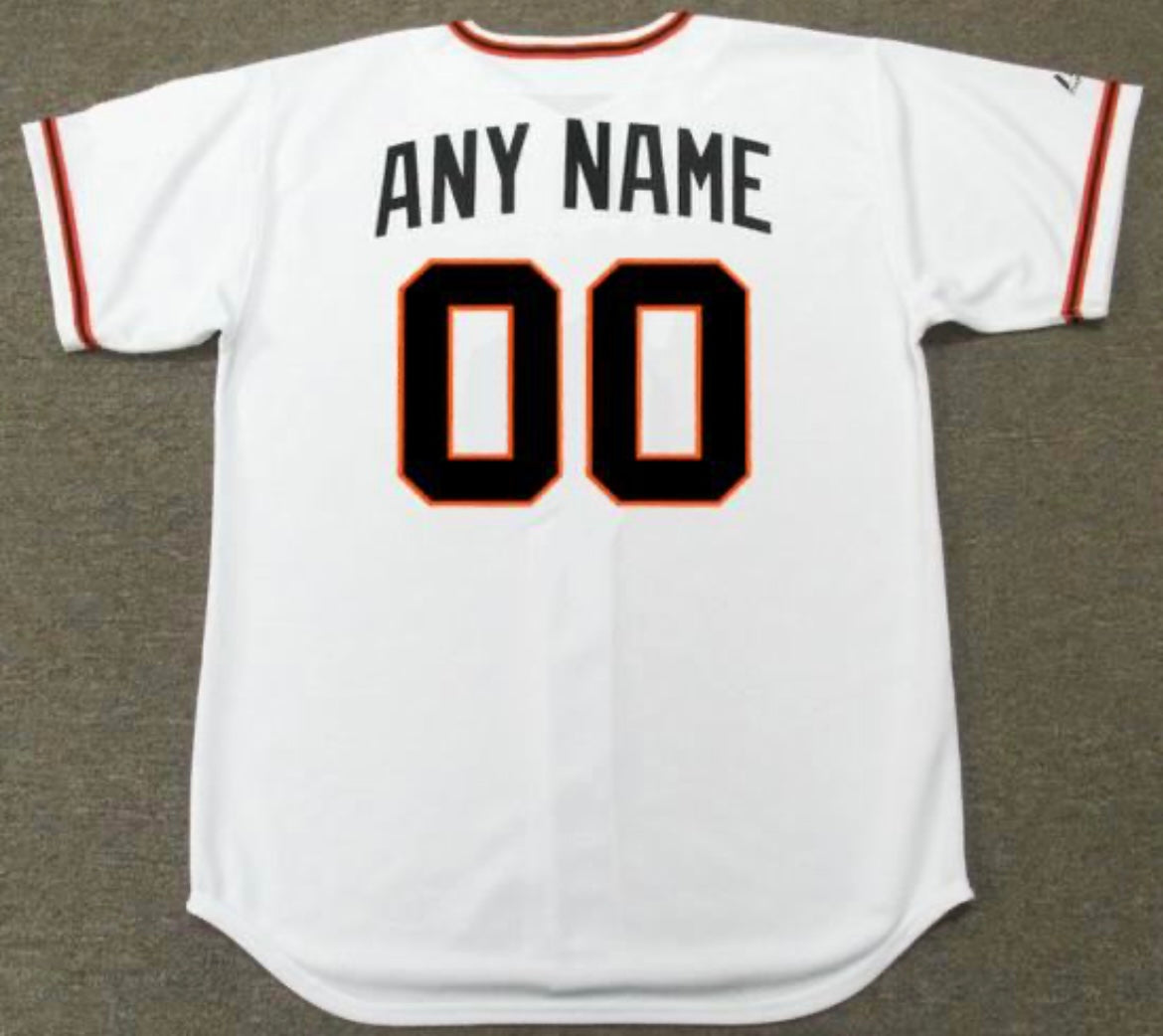 Any Name & Number Customized 1960’s White Baltimore Orioles product image 1