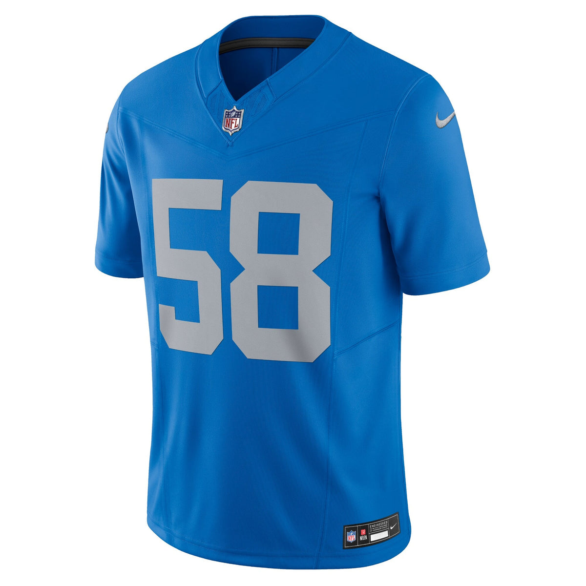 Detroit Lions Penei Sewell Blue Vapor F.U.S.E. Alternate Limited Jersey product image 3, provided for visual reference and