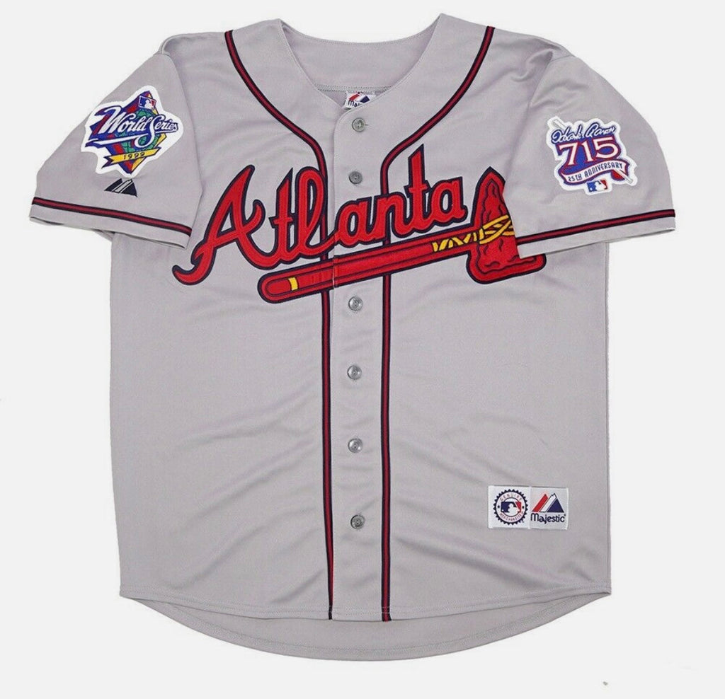 Andruw Jones Atlanta Braves Official MLB Majestic Jersey product image 2