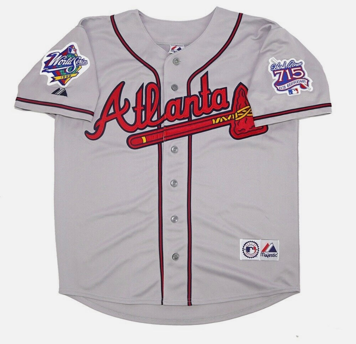 Andruw Jones Atlanta Braves Official MLB Majestic Jersey product image 2