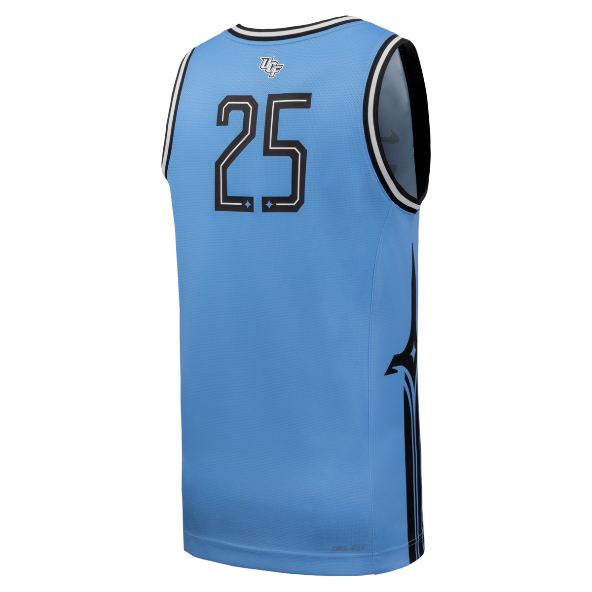 UCF Knights Space Game Replica Basketball Jersey - Light Blue product image 4, provided for visual reference and product