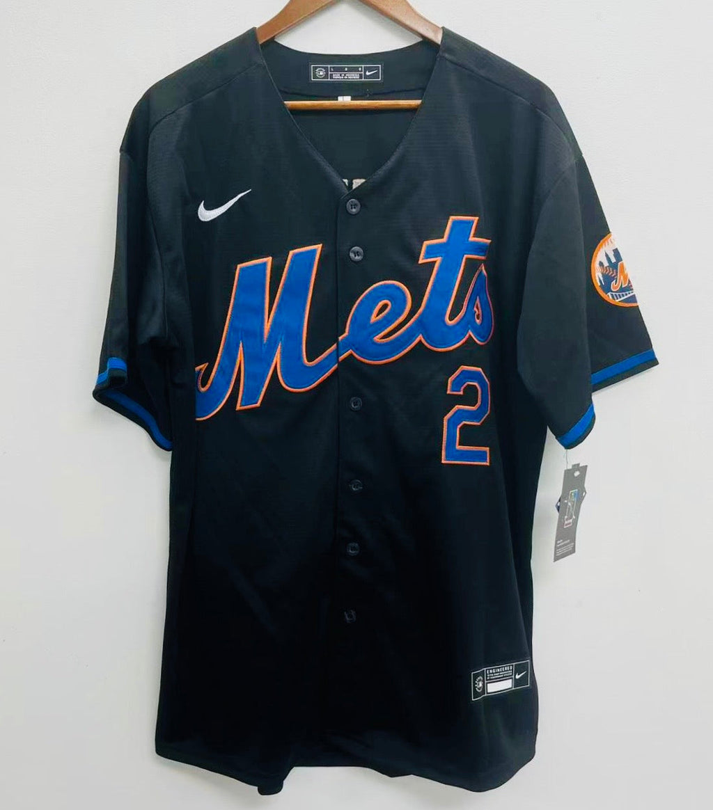 Luisangel Acuna New York Mets Official MLB Nike Jersey Black product image 2