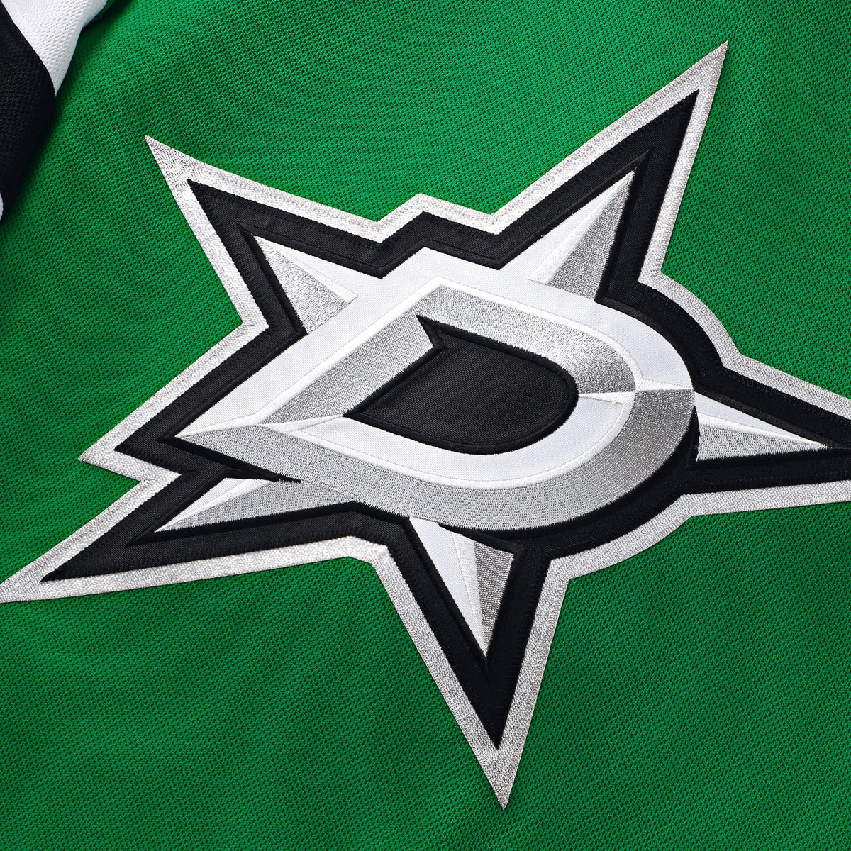 Dallas Stars Jamie Benn Kelly Green Home Premium Jersey product image 5, provided for visual reference and product detail