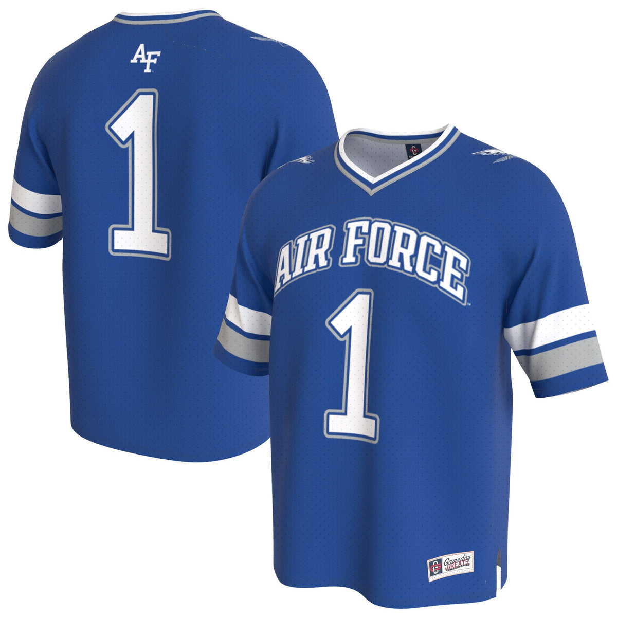 Air Force Falcons Lightweight Collegiate Football Fashion Jersey - Royal product image 1, provided for visual reference and