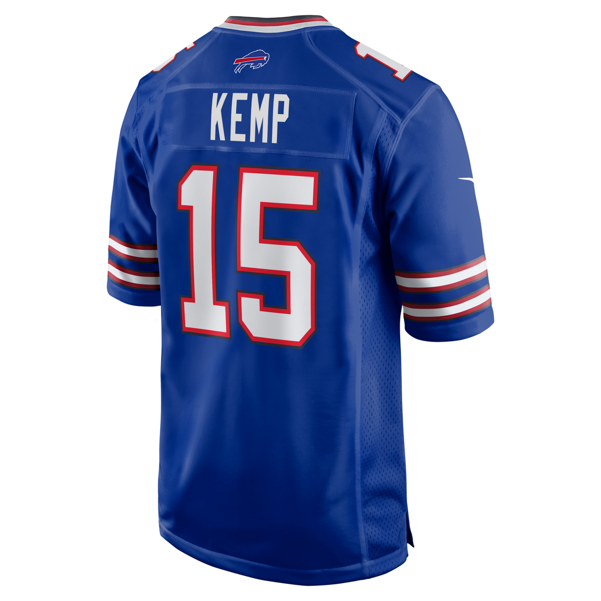 Buffalo Bills Jack Kemp Royal Game Retired Player Jersey product image 3, provided for visual reference and product detail