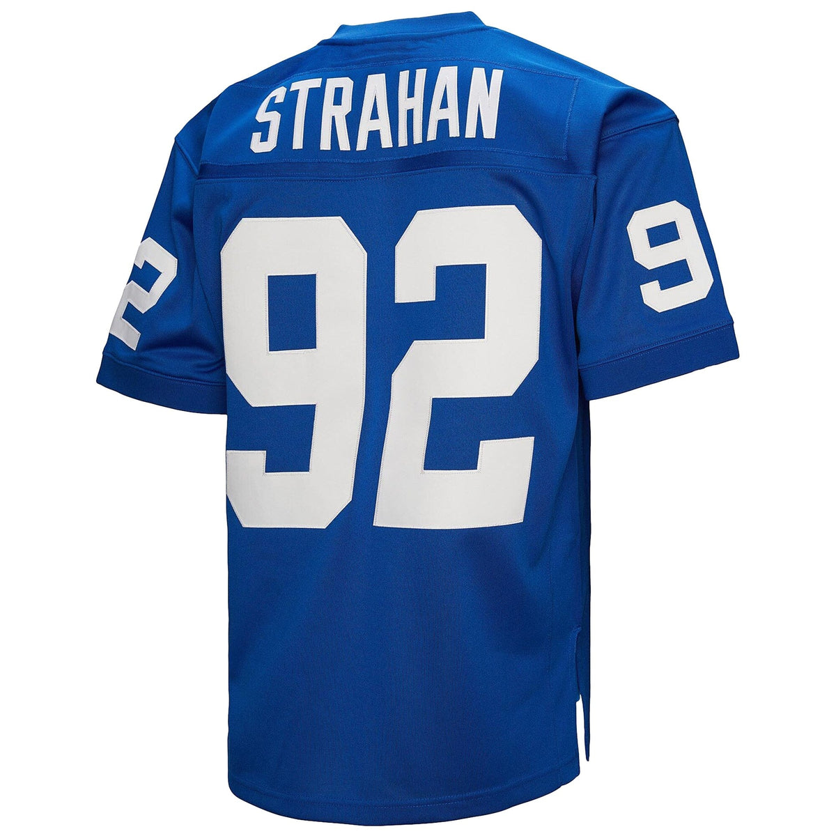 New York Giants 1994 Michael Strahan Royal Authentic Throwback Retired Player Jersey product image 4, provided for visual