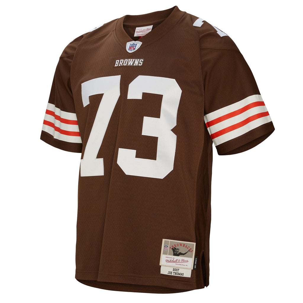 Cleveland Browns Joe Thomas Brown Legacy Replica Jersey product image 3, provided for visual reference and product detail