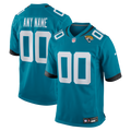 Jacksonville Jaguars Teal Custom Team Game Jersey product image 1, provided for visual reference and product detail review
