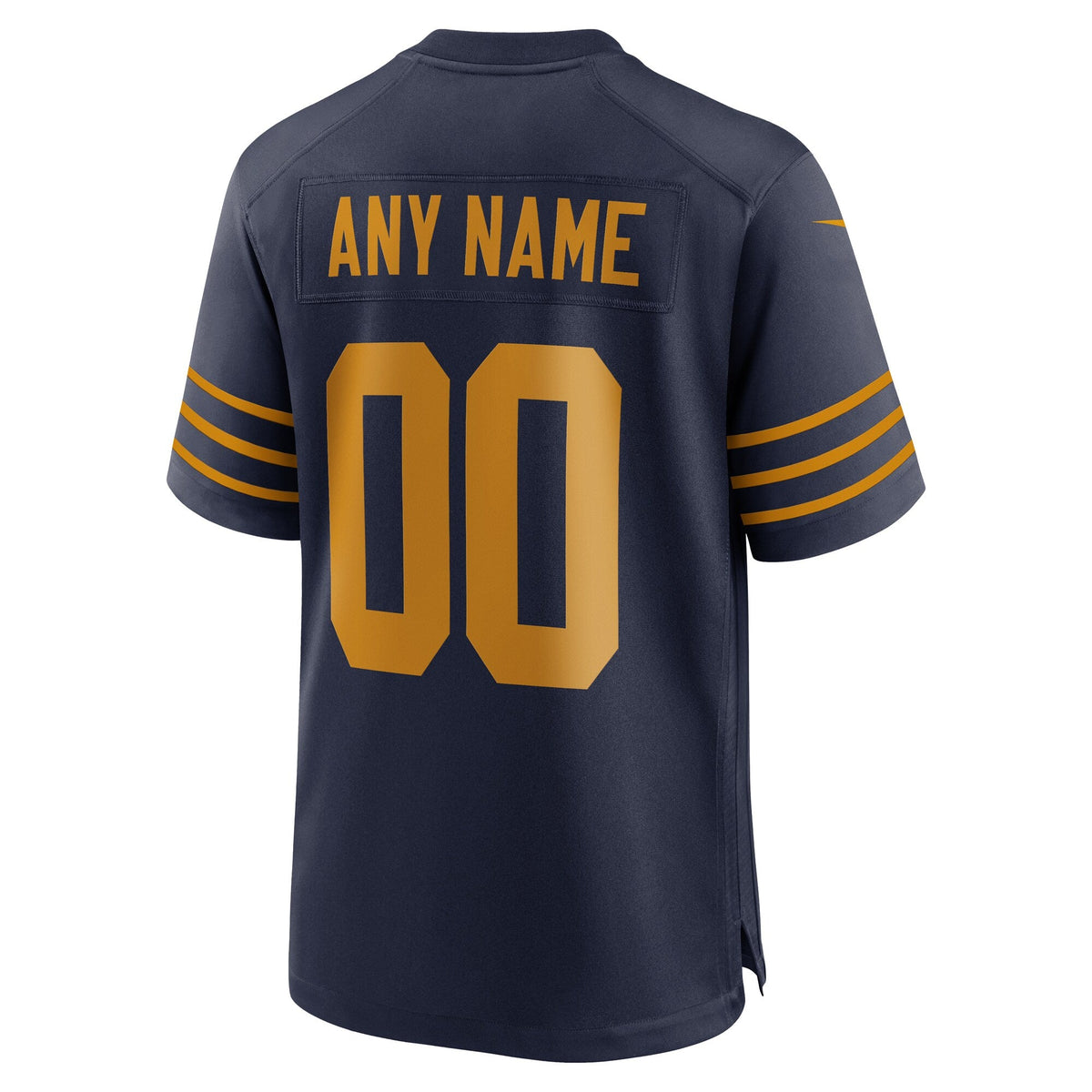 Green Bay Packers Navy The 1923 Classic Game Custom Jersey product image 4, provided for visual reference and product detail