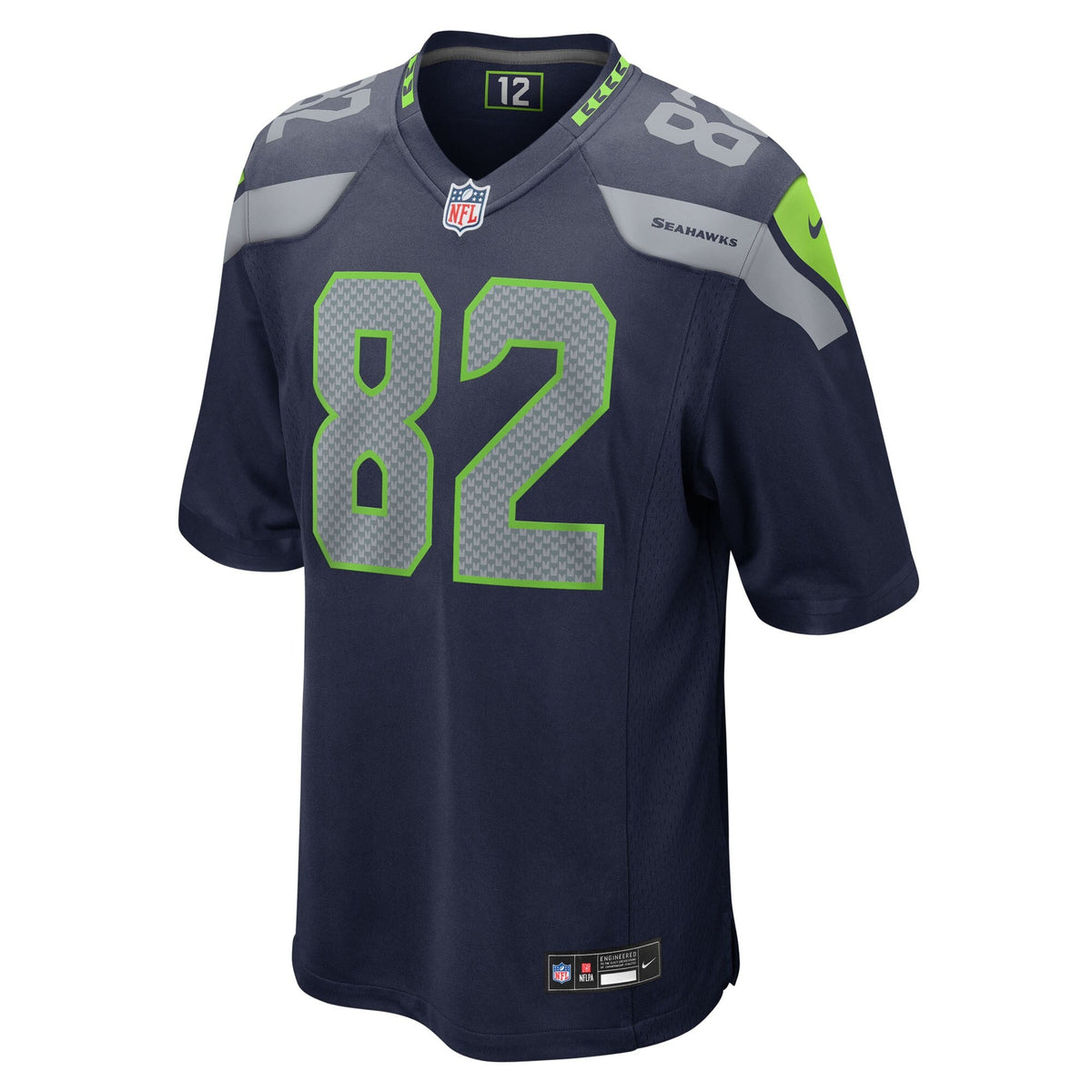 Seattle Seahawks Cody White College Navy Team Game Jersey product image 3, provided for visual reference and product detail