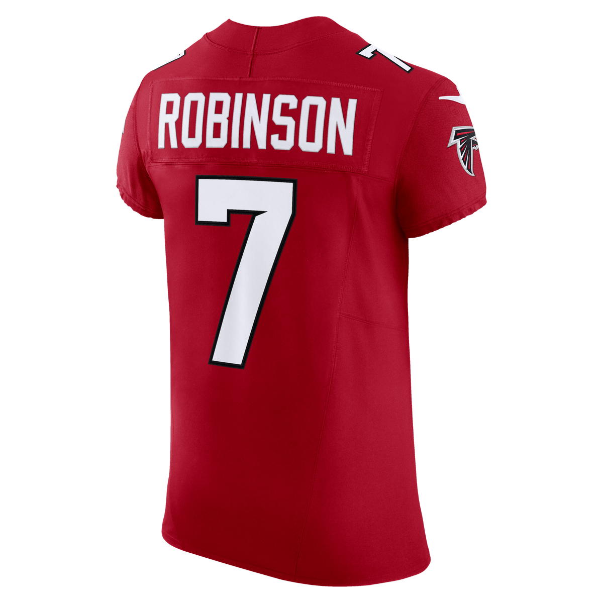 Atlanta Falcons Bijan Robinson Red Team Vapor F.U.S.E. Elite Jersey product image 4, provided for visual reference and