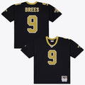 New Orleans Saints Drew Brees Black 2009 Legacy Jersey product image 1, provided for visual reference and product detail