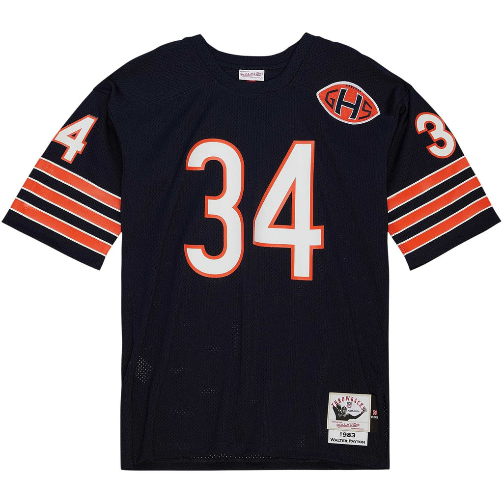Chicago Bears 1983 Walter Payton Navy Authentic Throwback Retired Player Jersey product image 3, provided for visual