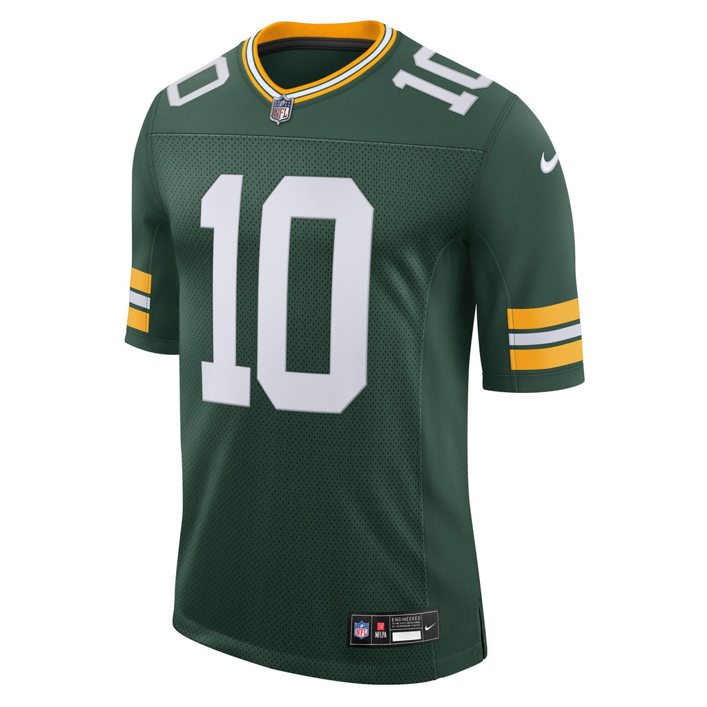 Green Bay Packers Jordan Love Green Team Vapor Untouchable Limited Jersey product image 3, provided for visual reference and