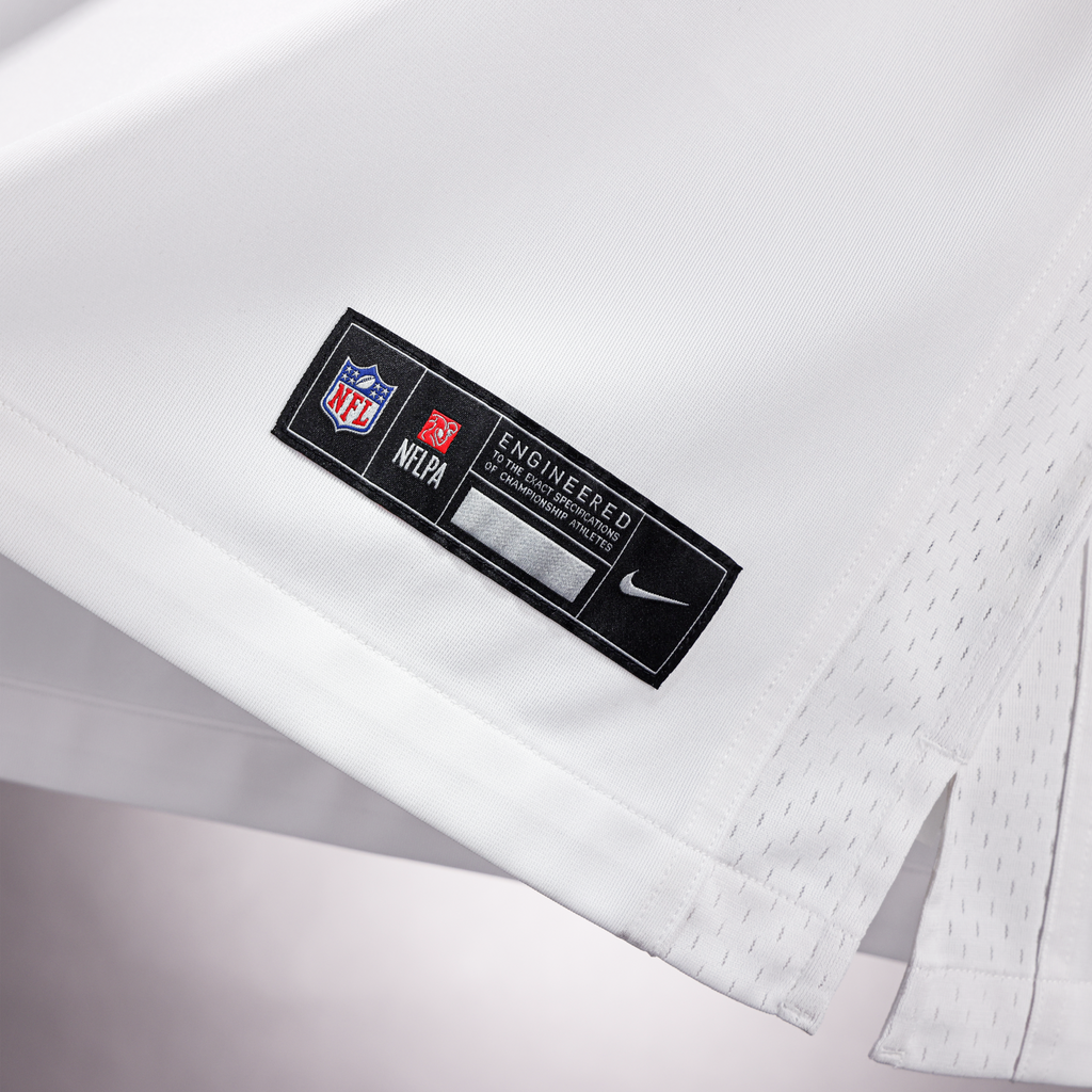 Tennessee Titans White Game Custom Jersey product image 7, provided for visual reference and product detail review