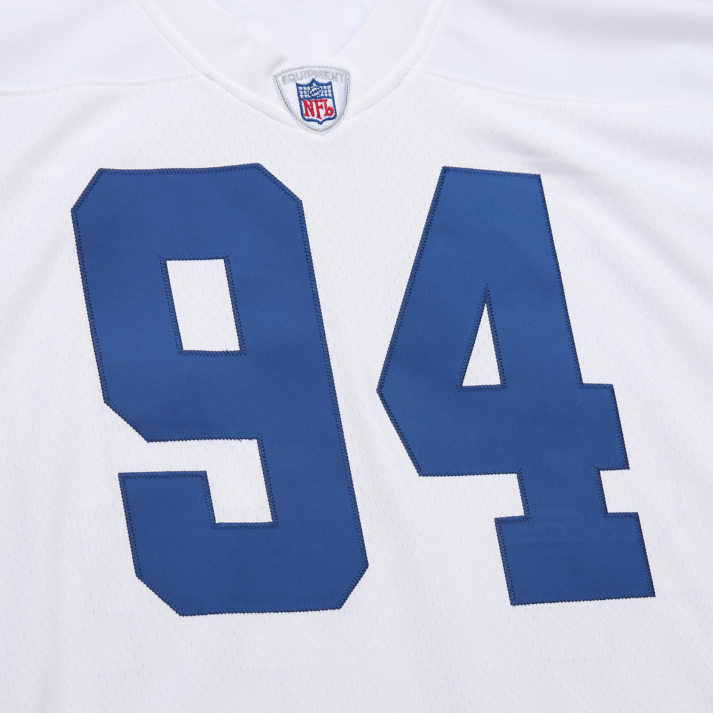 Dallas Cowboys DeMarcus Ware White 2005 Legacy Replica Jersey product image 4, provided for visual reference and product
