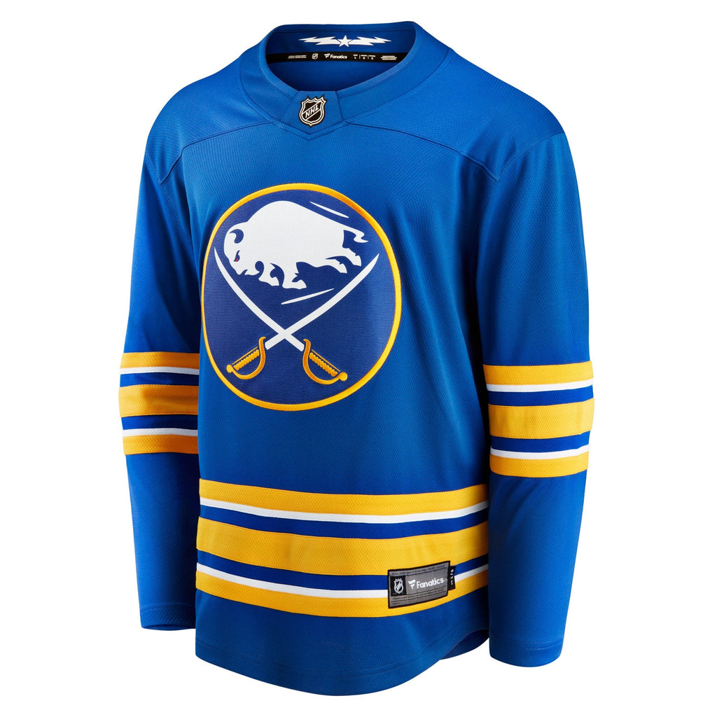 Buffalo Sabres Royal Home Breakaway Jersey product image 3, provided for visual reference and product detail review