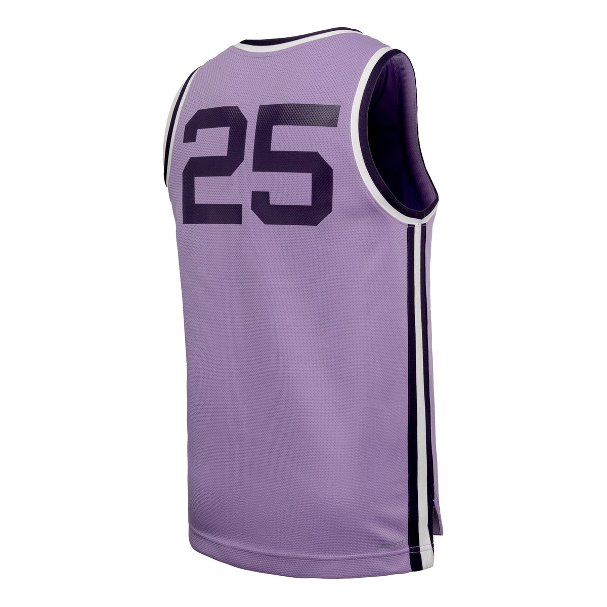 #25 Kansas State Wildcats Replica Basketball Jersey - Purple product image 4, provided for visual reference and product