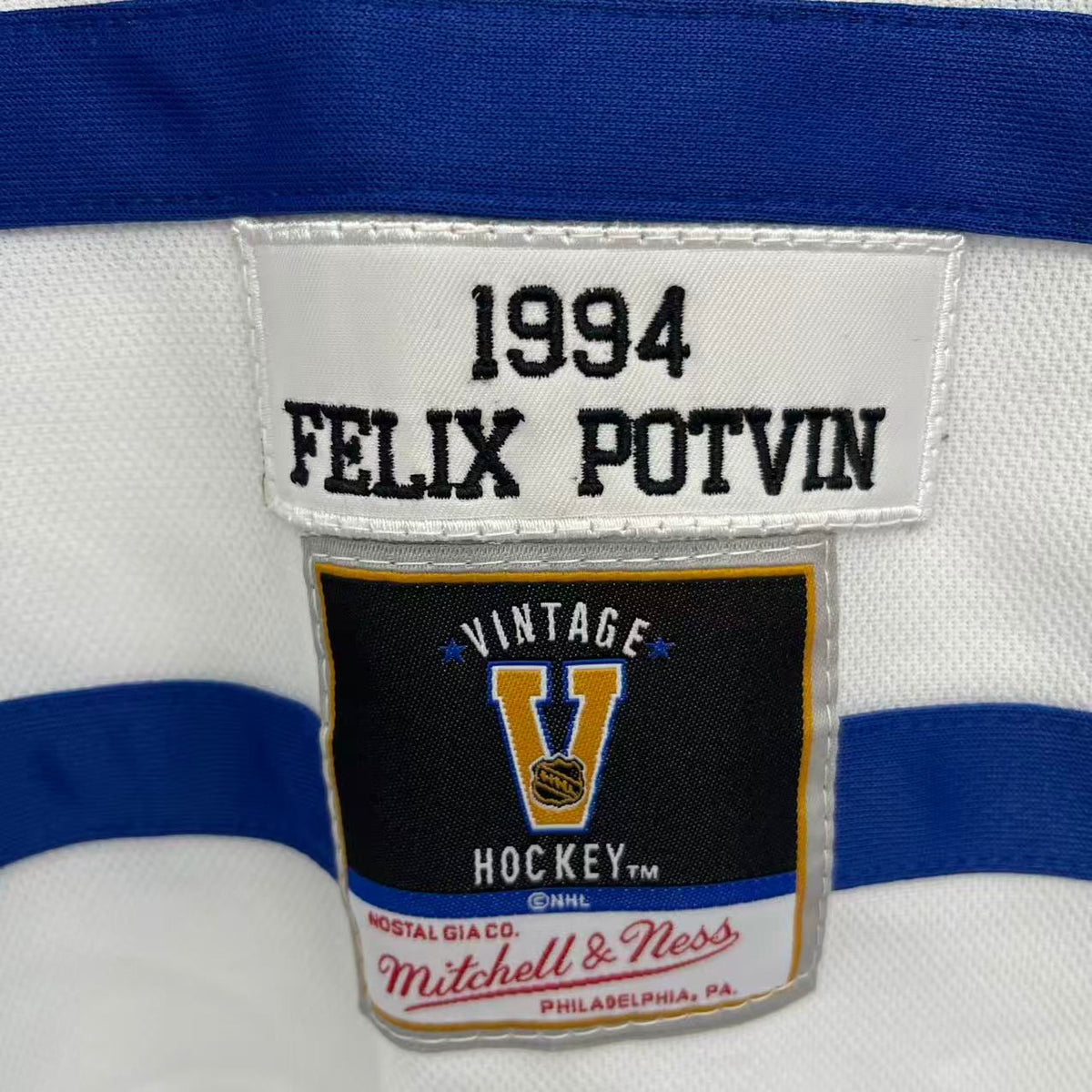 Felix Potvin Toronto Maple Leafs Customized Official NHL product image 3