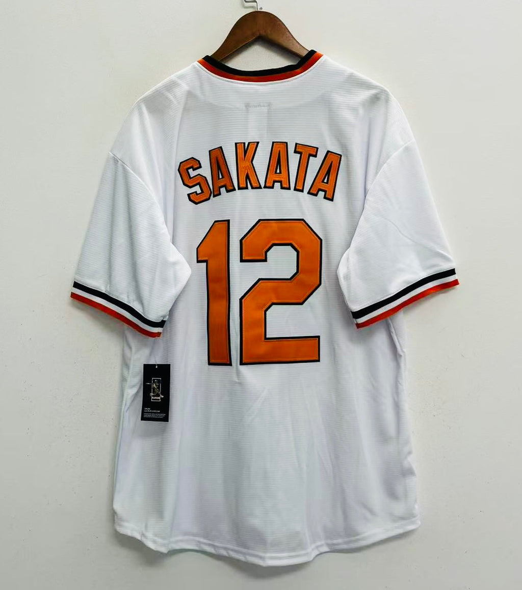 Lenn Sakata Baltimore Orioles Official MLB Majestic Jersey product image 1