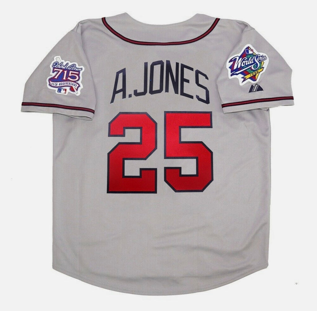 Andruw Jones Atlanta Braves Official MLB Majestic Jersey product image 1