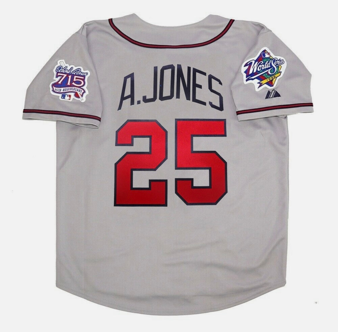 Andruw Jones Atlanta Braves Official MLB Majestic Jersey product image 1