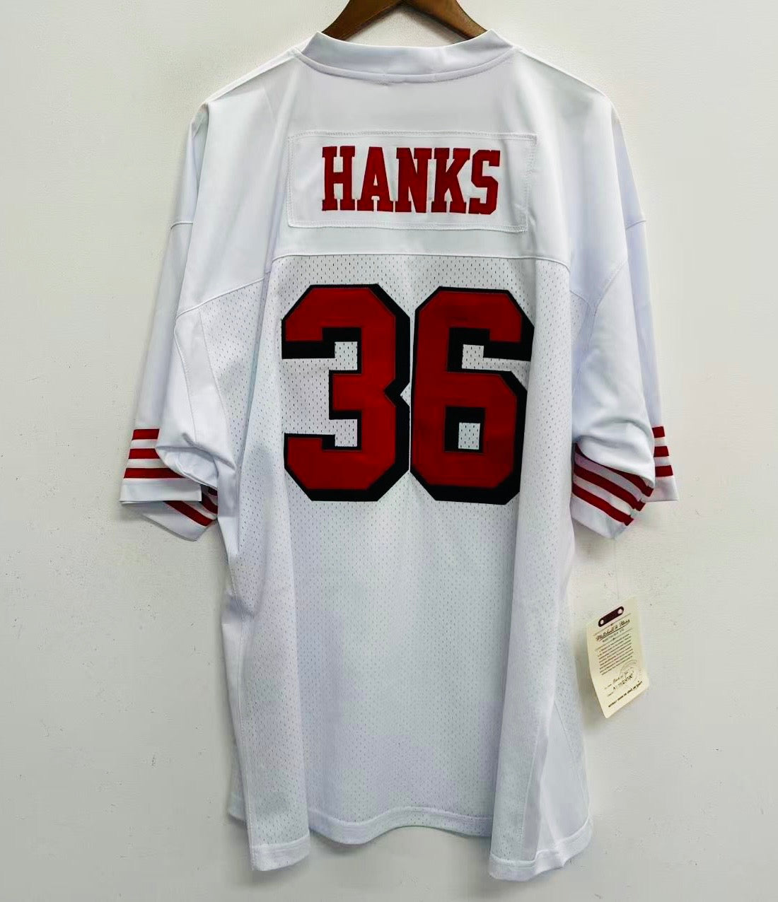 Merton Hanks San Francisco 49ers 1994 Jersey Mitchell & product image 1