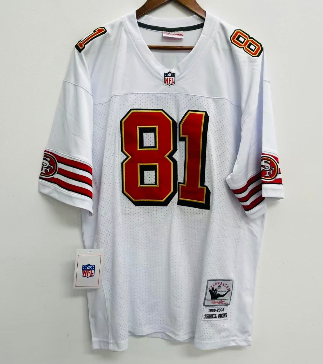 Terrell Owens San Francisco 49ers Jersey Mitchell & Ness product image 2