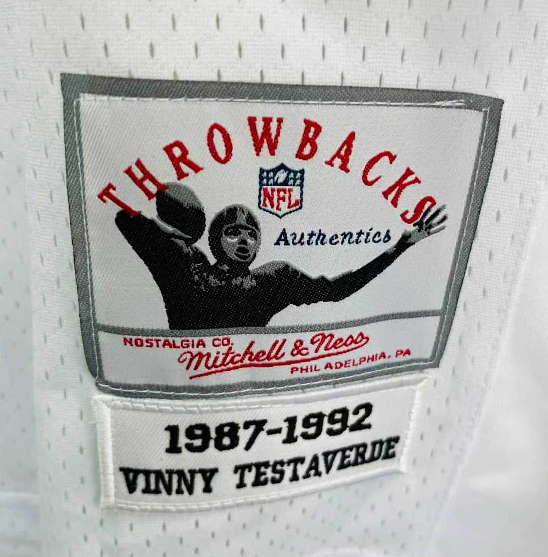 Vinny Testaverde Tampa Bay Buccaneers NFL Jersey Mitchell & product image 3