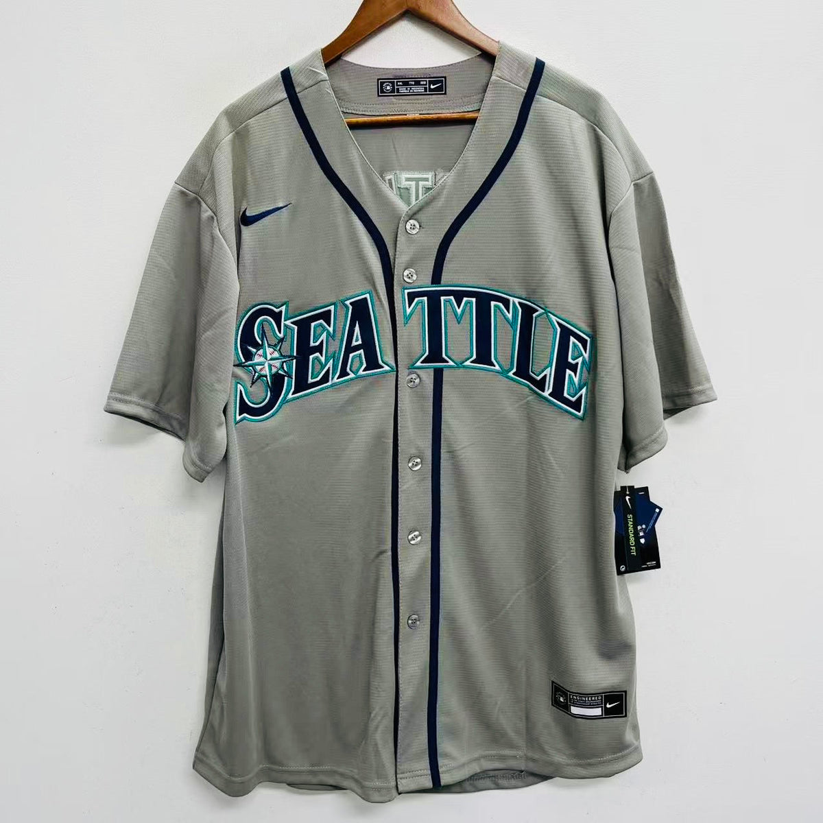 Tino Martinez Seattle Mariners Official MLB Majestic Jersey product image 2