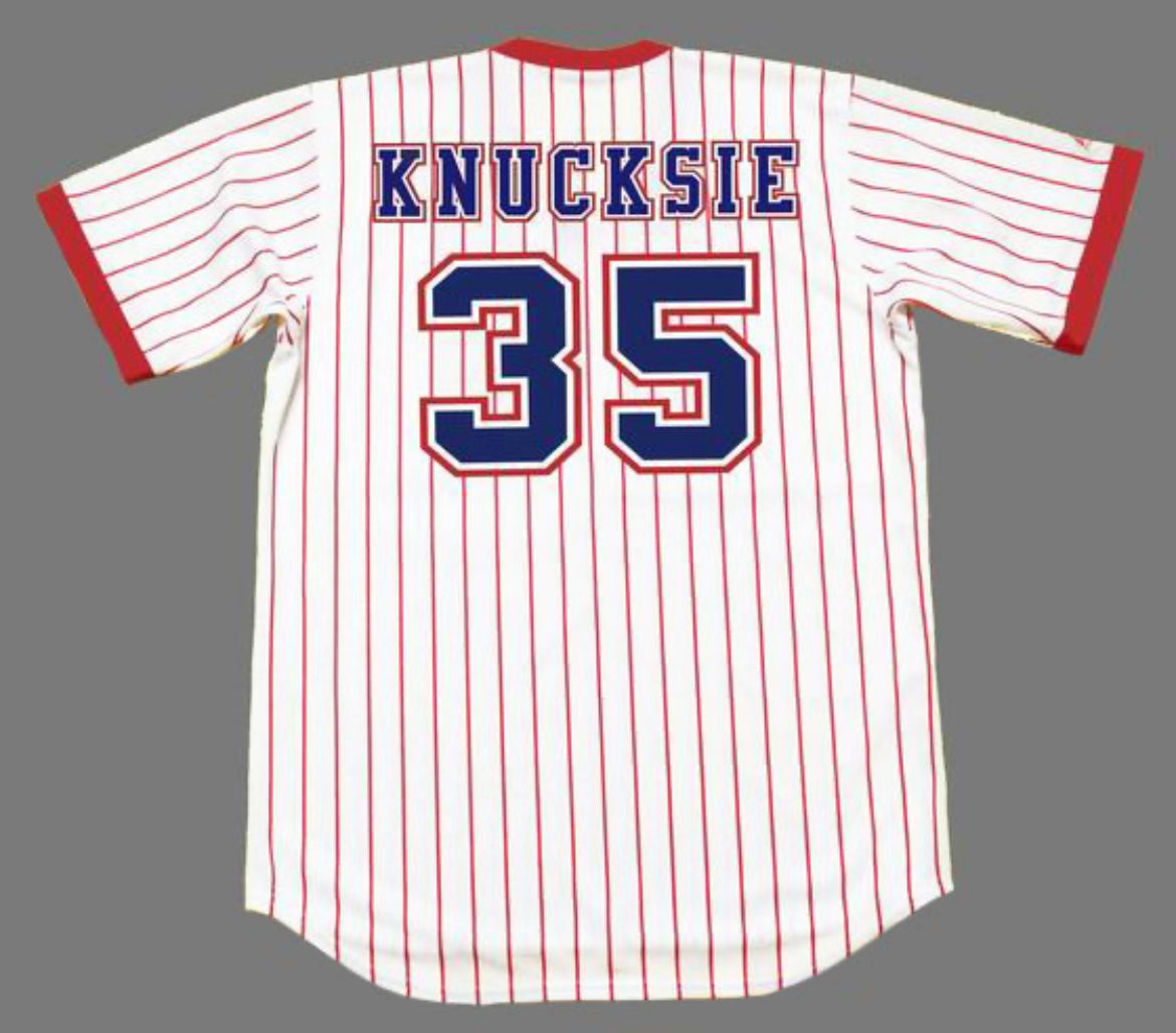 Phil Niekro Knucksue Atlanta Braves Official MLB Jersey product image 1