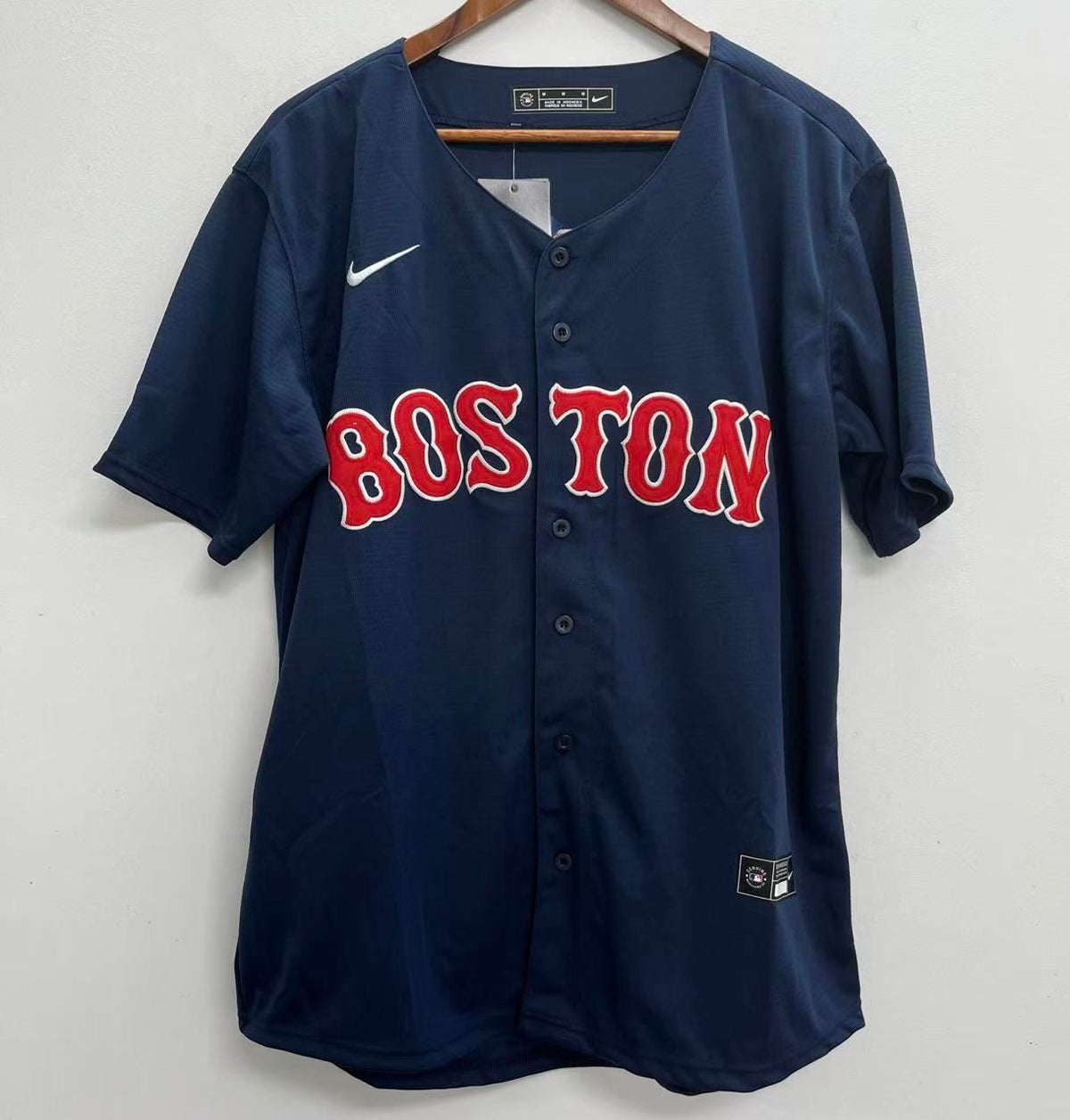 Rafael Devers Boston Red Sox Official MLB Nike Jersey Blue product image 2