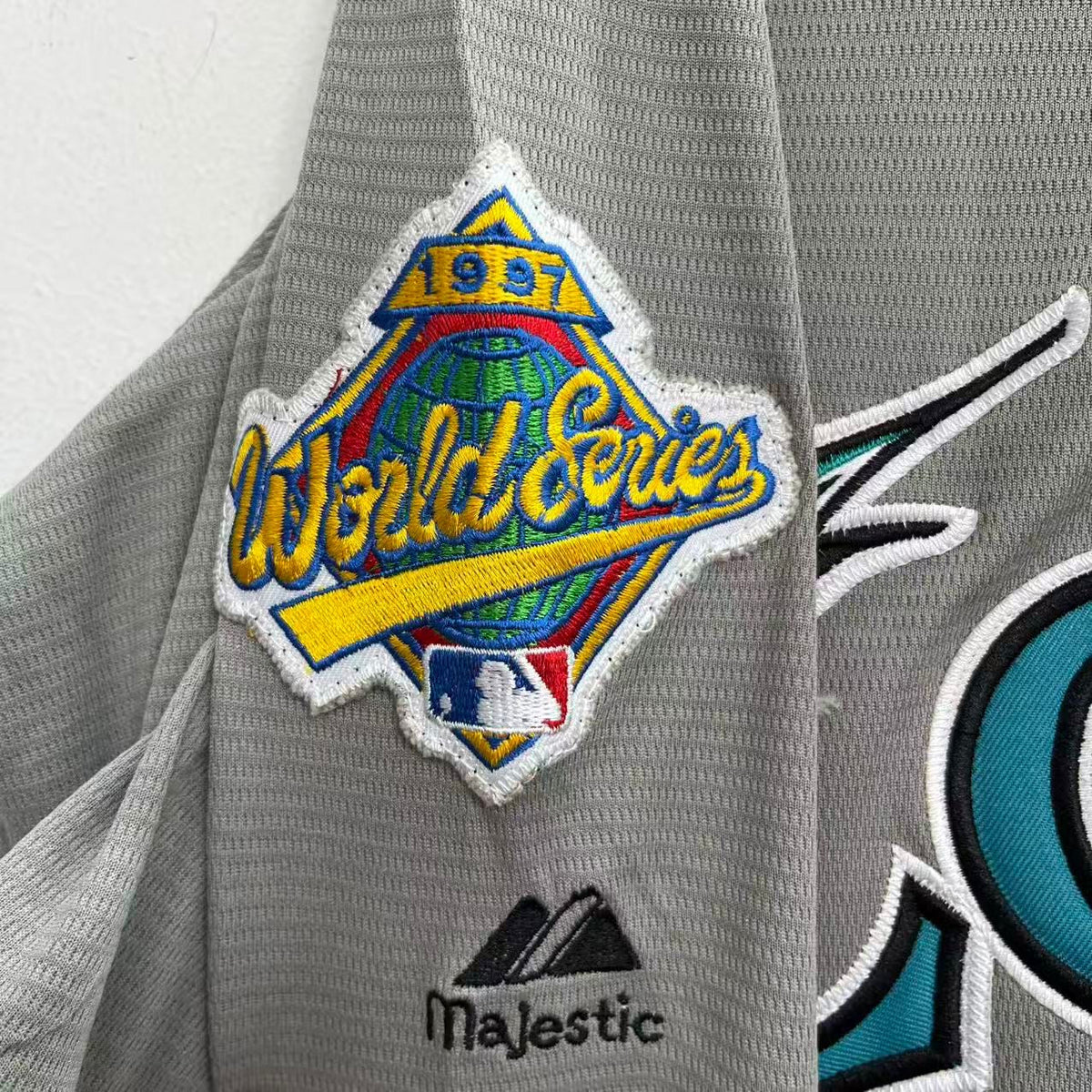 Gary Sheffield Florida Marlins 1997 Official MLB Jersey product image 4