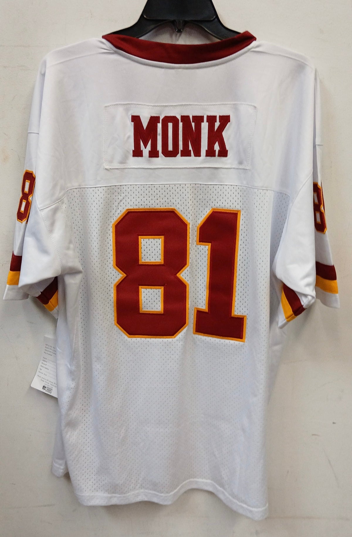 Art Monk Washington Redskins Commanders Official NFL product image 1