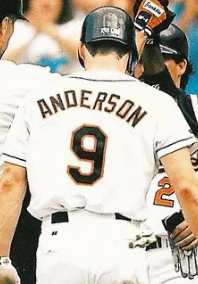 Brady Anderson Baltimore Orioles Official MLB Majestic product image 1