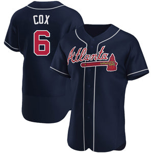 Bobby Cox Atlanta Braves Official MLB Majestic Jersey Blue product image 1