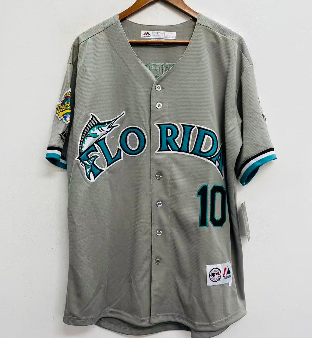 Gary Sheffield Florida Marlins 1997 Official MLB Jersey product image 2