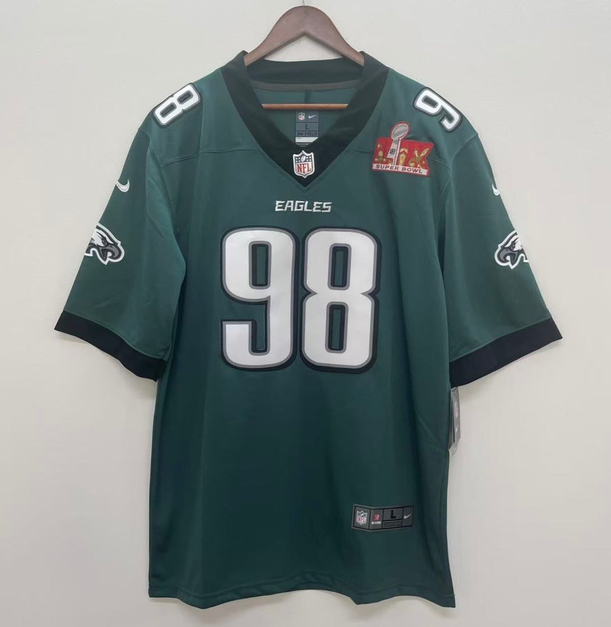 Landon Dickerson Philadelphia Eagles Super Bowl Nike NFL product image 2