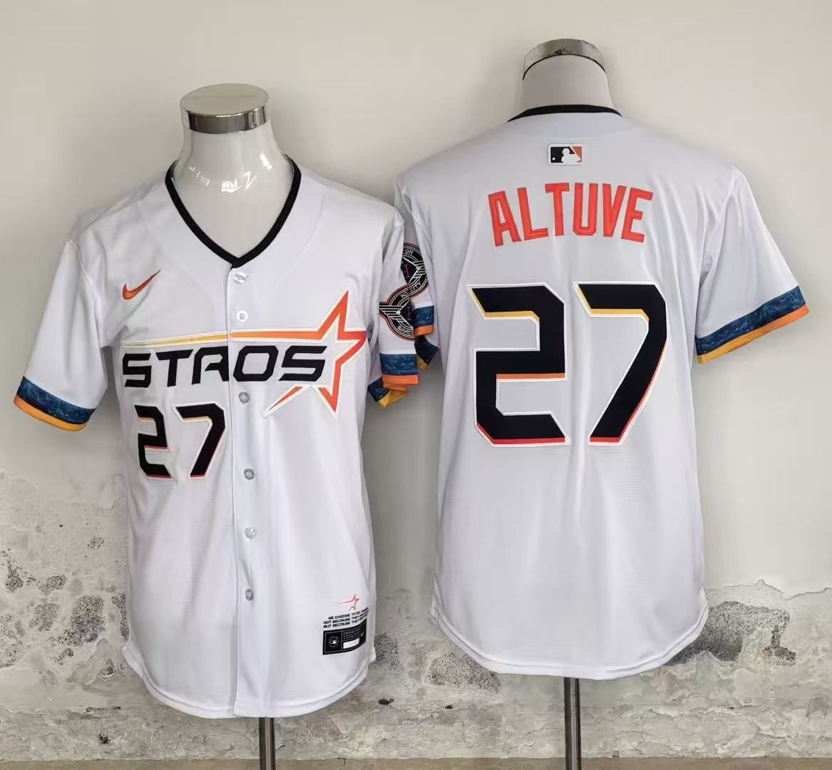 Jose Altuve Houston Astros Official MLB 2025 Nike Jersey product image 1